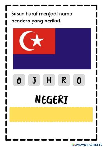 Bendera Negeri Negeri dalam Malaysia