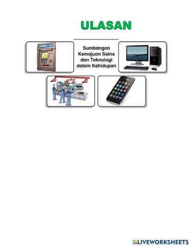 Ulasan - KEMAJUAN SAINS