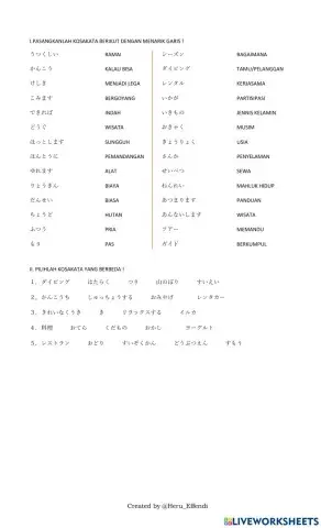 Soal marugoto 2 topik 3