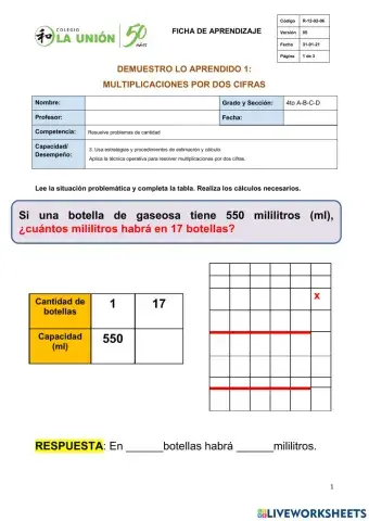 Demuestro lo aprendido 1-multiplicaciones
