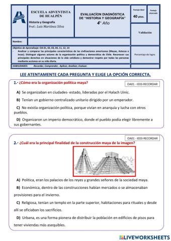 Historia y Geografía