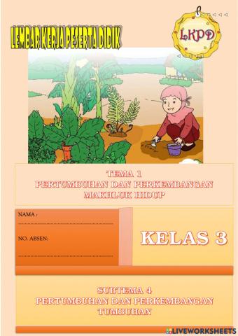 Bahasa indonesia tema 1 subtema 4 kelas 3