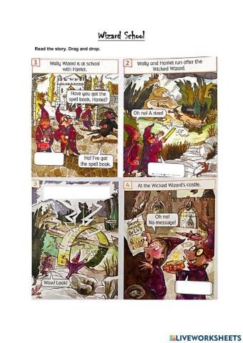 Wizard School- Story