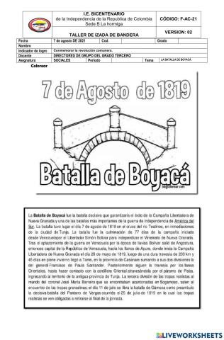 Batalla de Boyacá