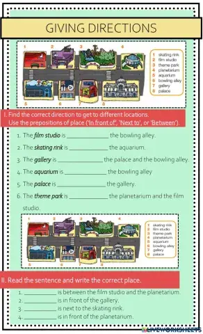 Preposition of place