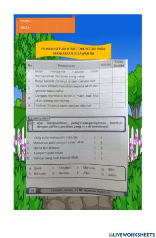 Latihan soal kelas 2 new