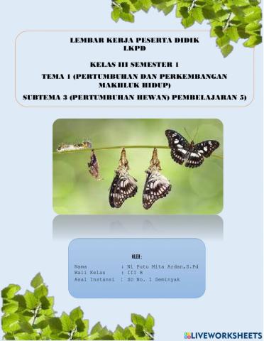 Lembar Kerja Peserta Didik