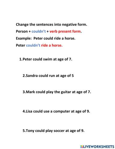 Coudl negative and question