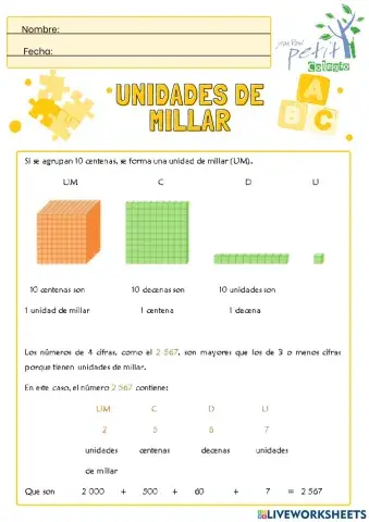 Unidades de millar