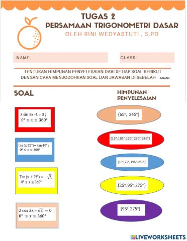 Tugas 2persamaan trigonometri