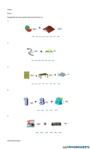 Tugas merangkai kata