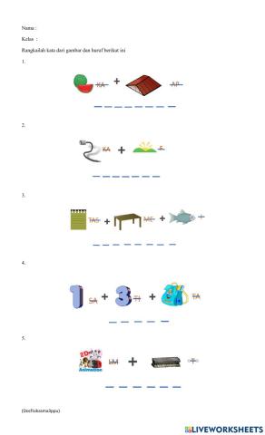 Tugas merangkai kata