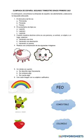 Evaluación español