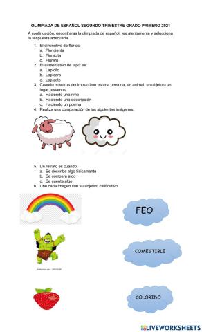 Evaluación español