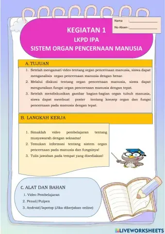 Organ Pencernaan Manusia 1