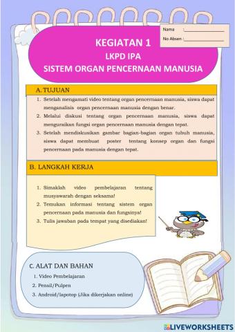 Organ Pencernaan Manusia 1