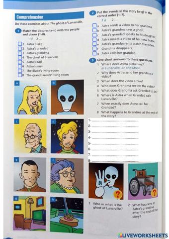 Ghost reading The ghost of Lunarville