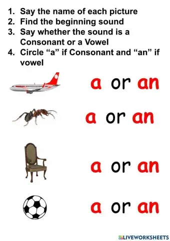 A or an