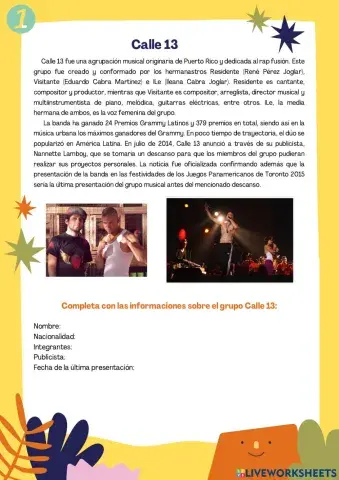 Latinoamérica y los artículos