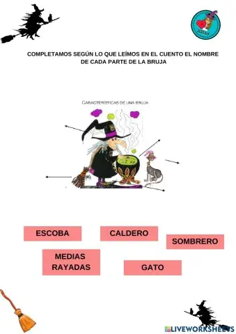 Característica de las brujas