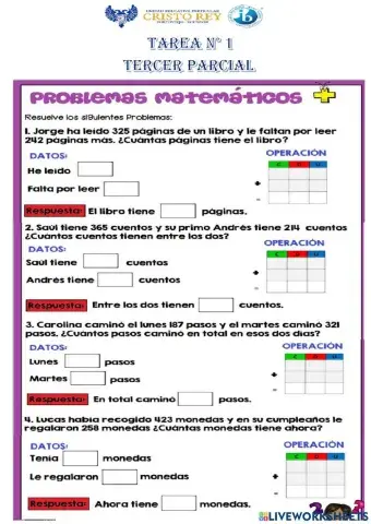 Problemas matemáticos