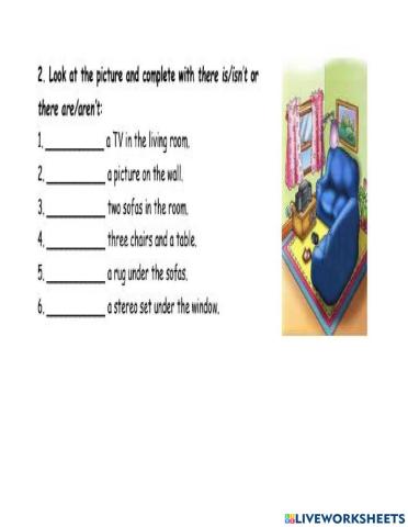 There is-are isn't -are not