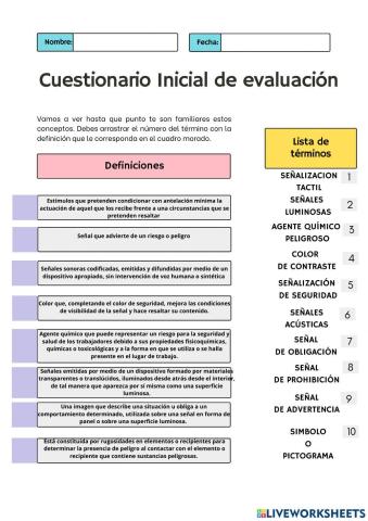 Concepto normas de seguridad