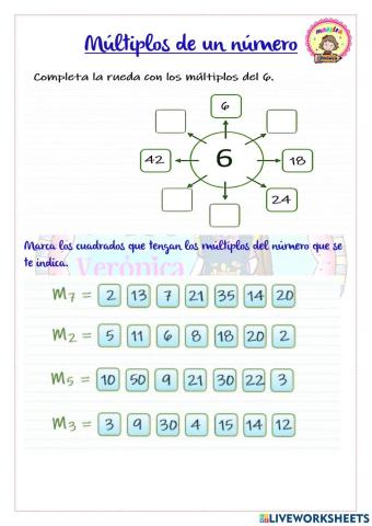 Múltiplos de un número