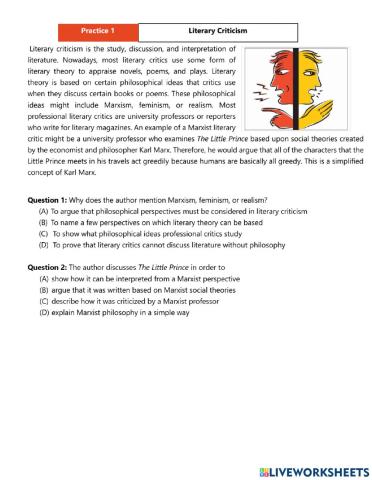 CLC2-reading unit 2 in class practice