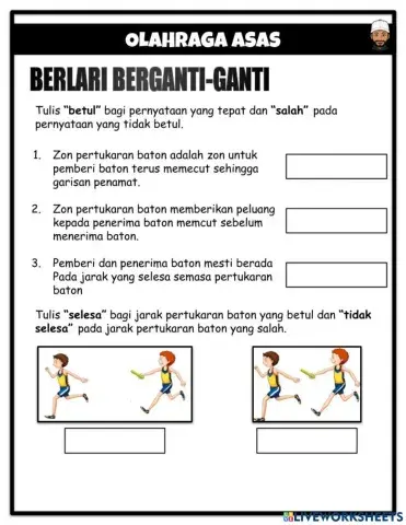 Berlari berganti-ganti