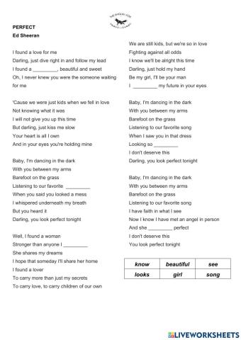 Ed sheeran - perfect