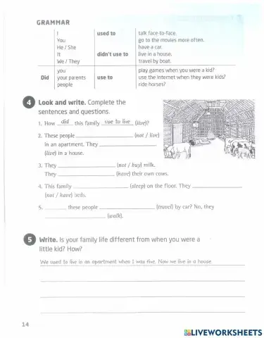 Grammar workbook