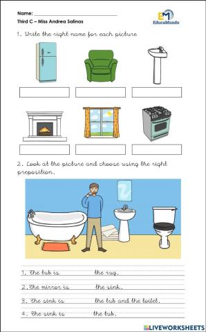 Unit 4 - Inside my house