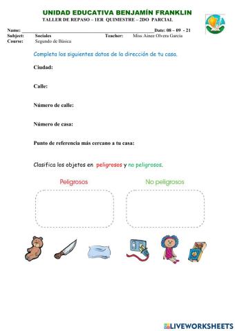 Taller repaso sociales