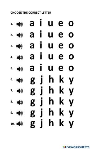 Alphabets