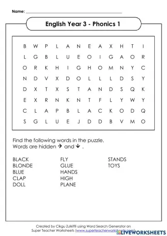 Word search