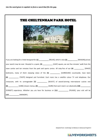 The Cheltenham Park Hotel