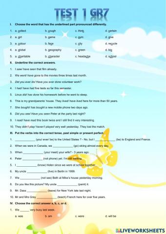 Test 1 gr7