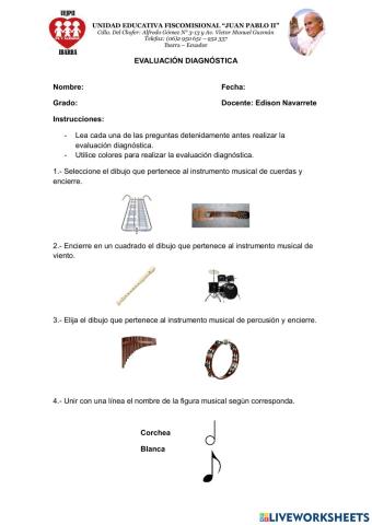 Prueba de diagnóstico