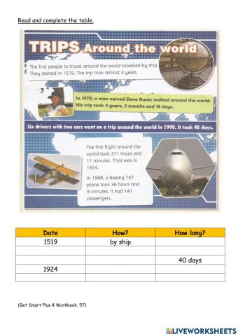 Get Smart Plus 4 Workbook page 57