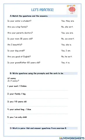 Yes-No questions Revision