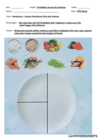 Pjk ppki tingkatan 5 : pemakanan