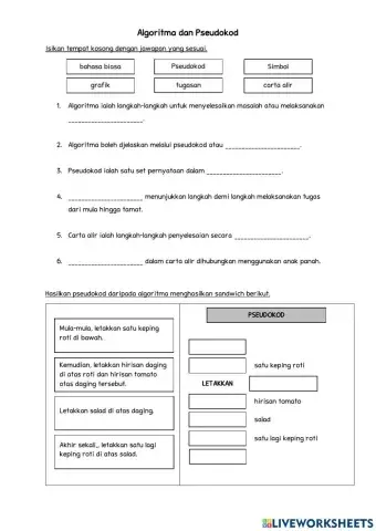 Algoritma dan Pseudokod
