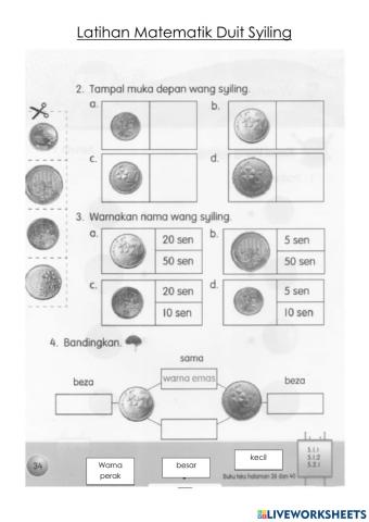 Latihan Duit Syiling