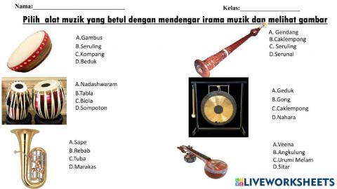 Alat Muzik Tradisional