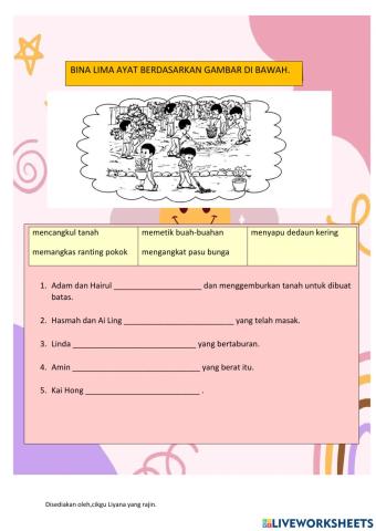 Bahasa melayu tahun 3