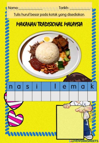 Makanan tradisional malaysia