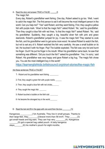 Practice kids 4 mid term exam