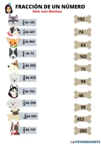 Act,22-Fracción de un número-2ºaño