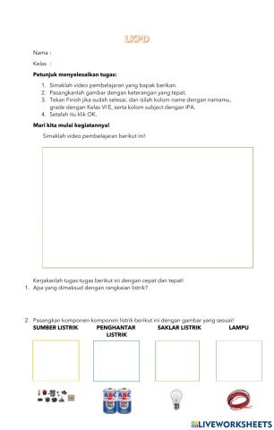 Lkpd listrik